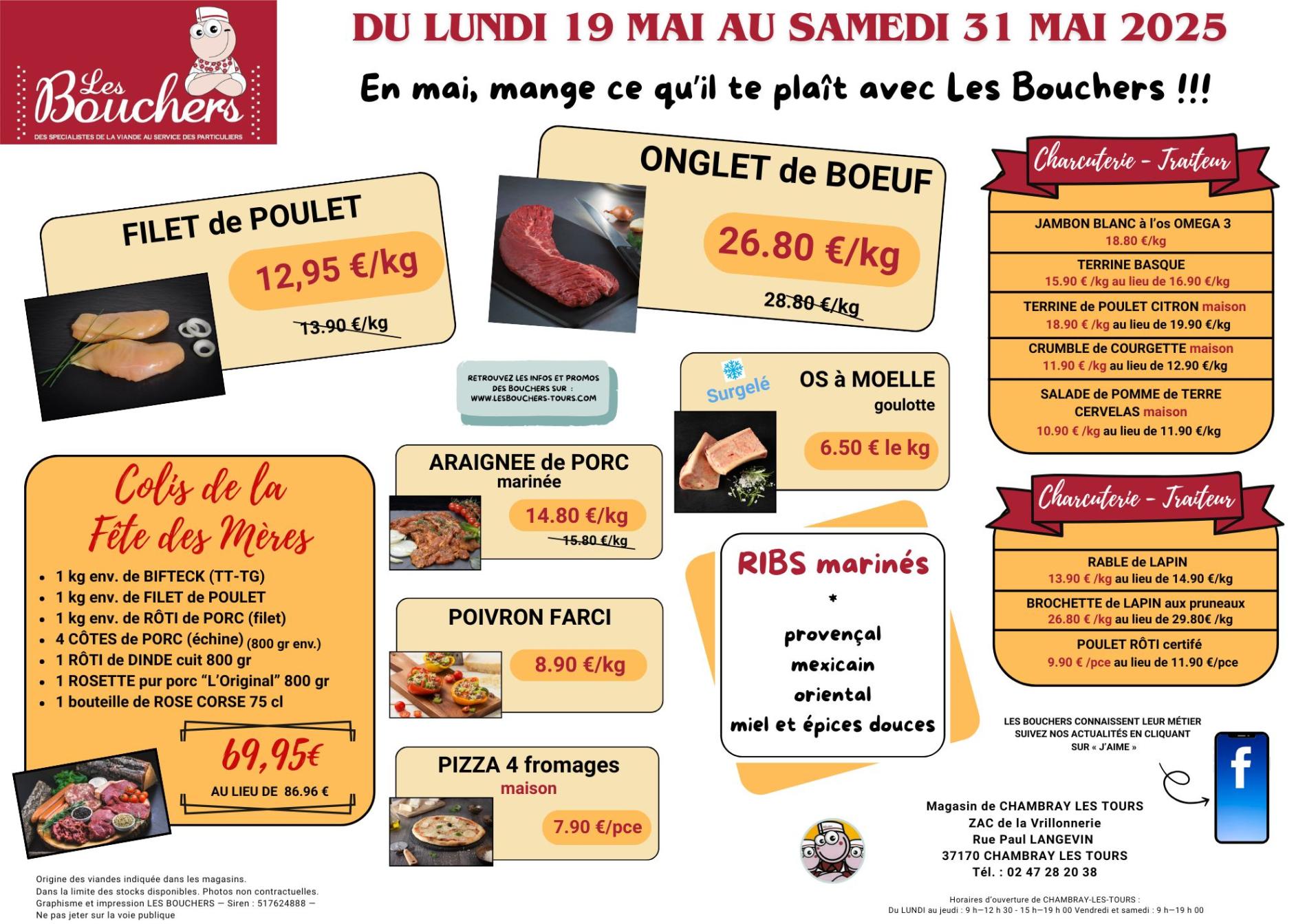 Promotions du 19 au 31 MAI 2025