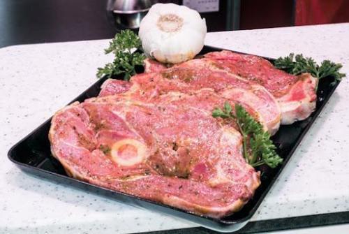 TRANCHE DE GIGOT MARINEE