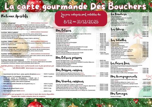 Carte des fêtes de fin d'année