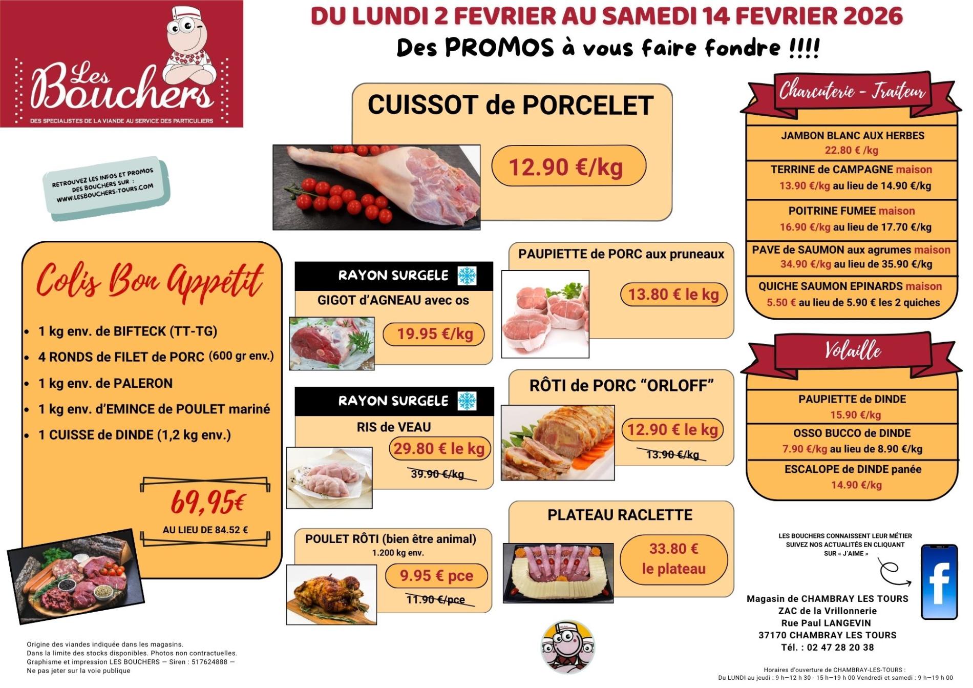 Promotions du 02 au 14 FEVRIER 2026