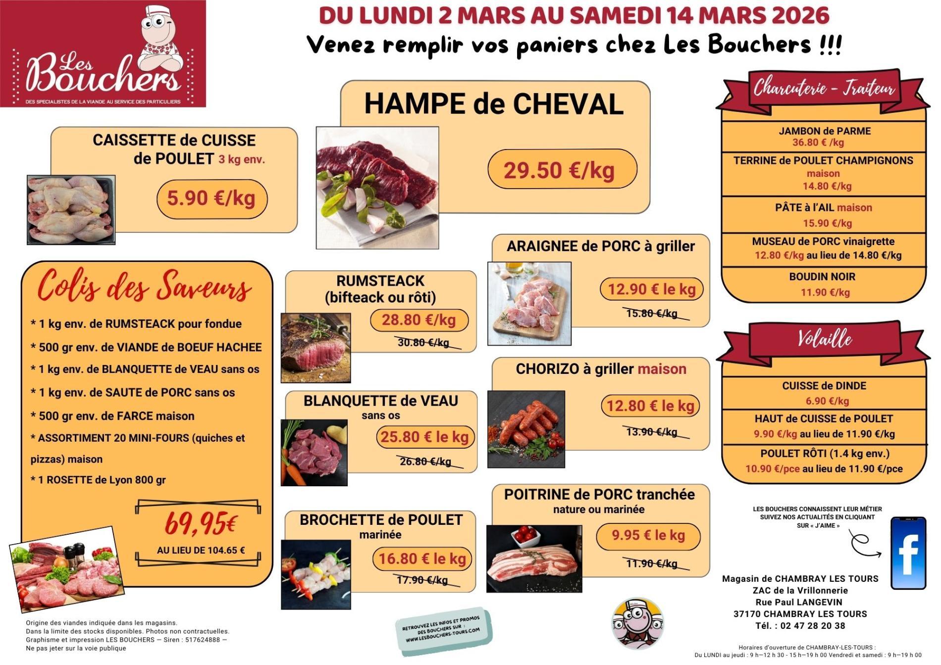 Promotions du 02 au 14 MARS 2026