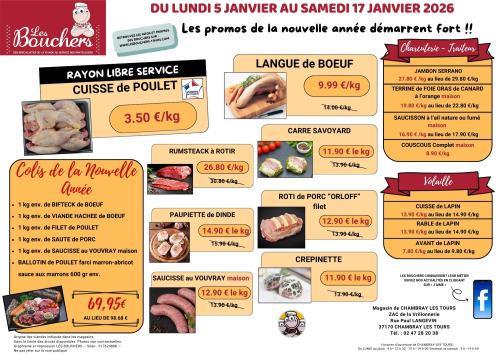 Promotions du 5 au 17 janvier 2026