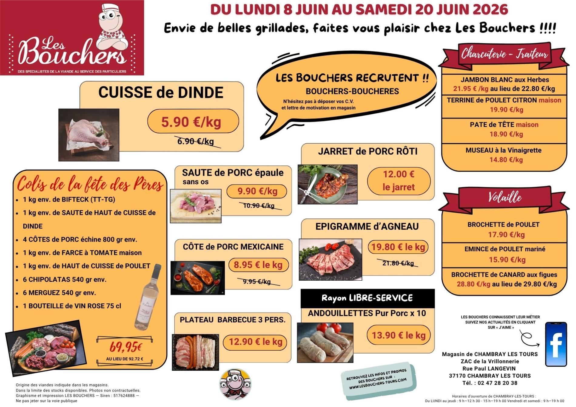 Promotions du 8 juin au 20 juin 2026