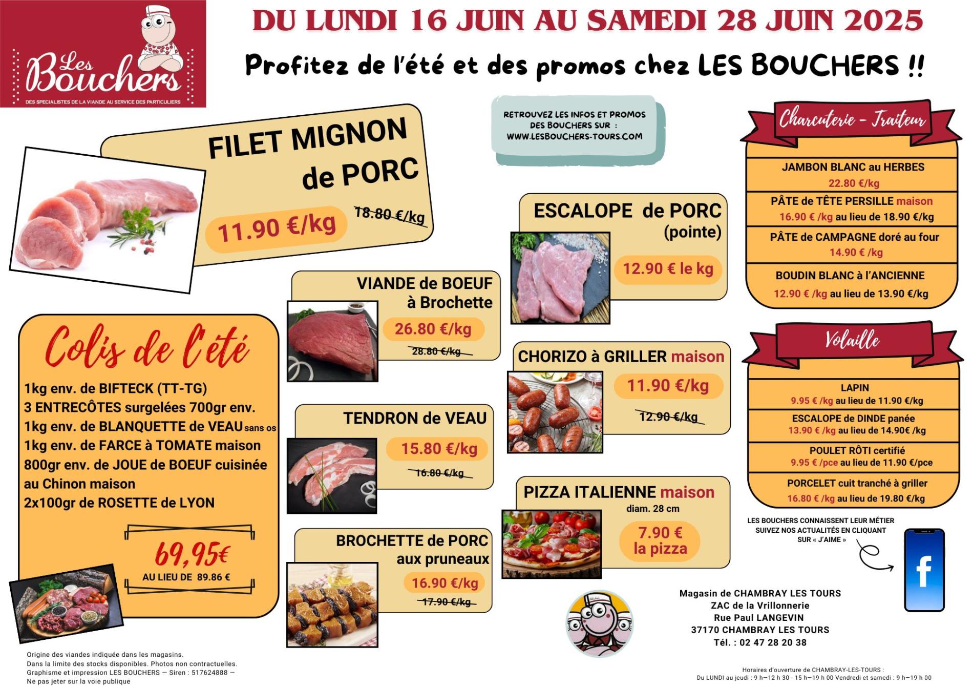 Promotions du 16 AU 28 JUIN 2025