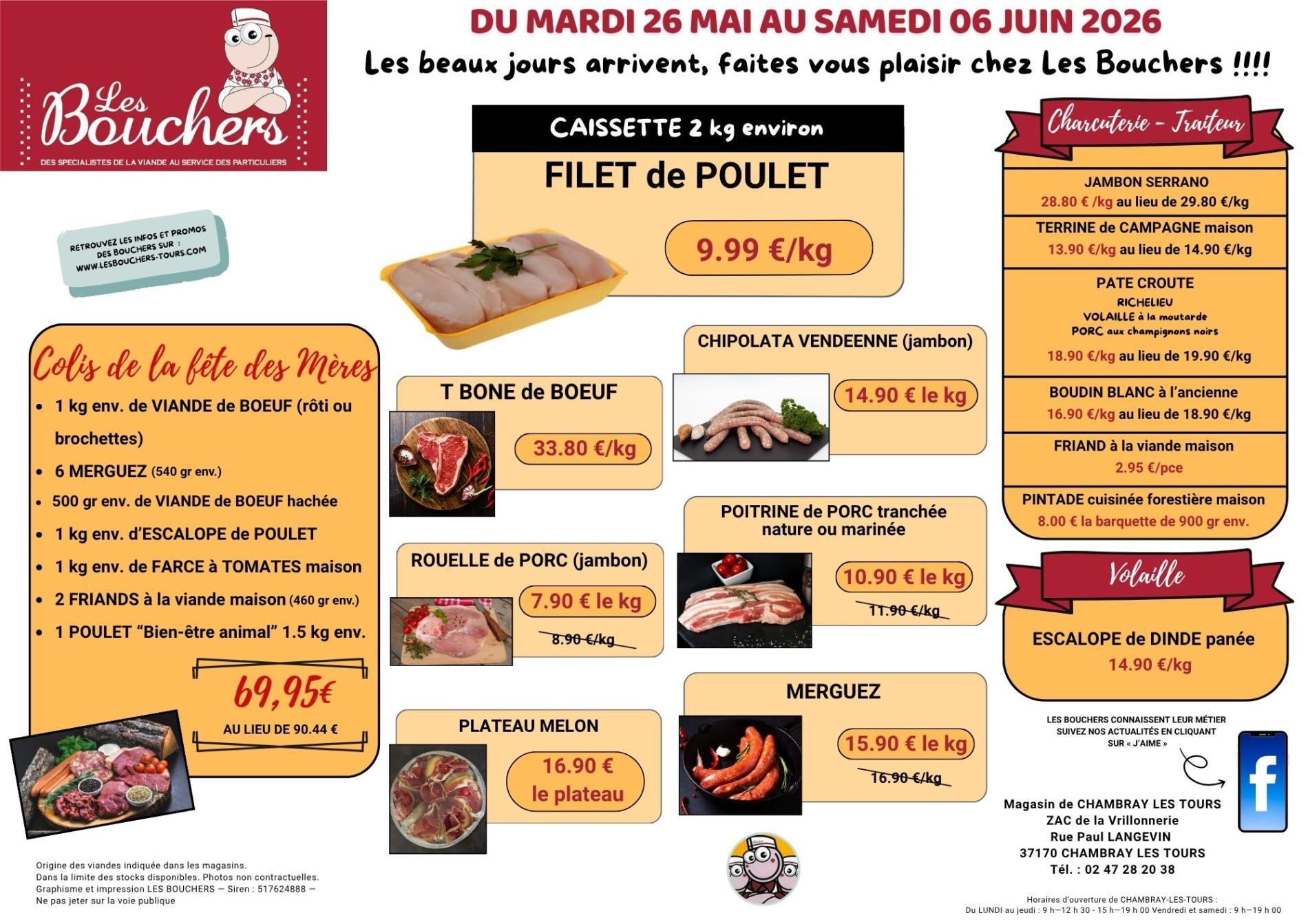 Promotions du 26 mai au 6 juin 2026