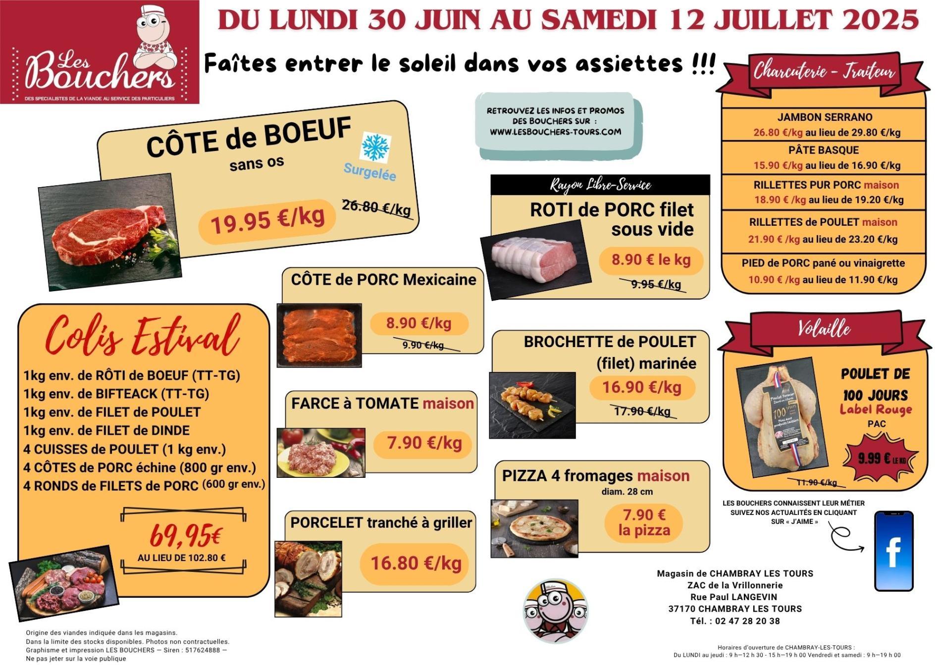 Promotions du 30 JUIN  AU 12 JUILLETT 2025